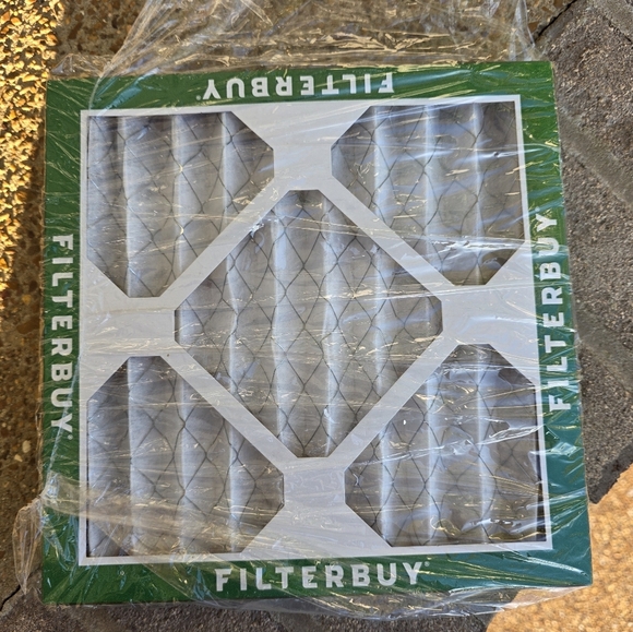 Filterbuy 10 x 10 X 1 Indoor Air Filter, Replacement for HVAC AC MERV 8 2 Pack - Picture 5 of 6